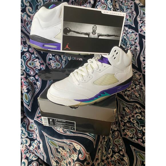 Air Jordan 5 Retro LS \'Grape\' 2006 m8.5 w10 main image 8